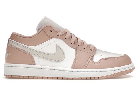 nike air jordan beige|jordan 1 low particle beige.